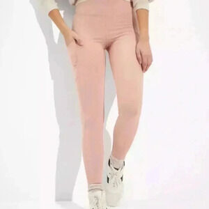 🆕 American Eagle The Everything Pocket Pink Leggings size S & XL